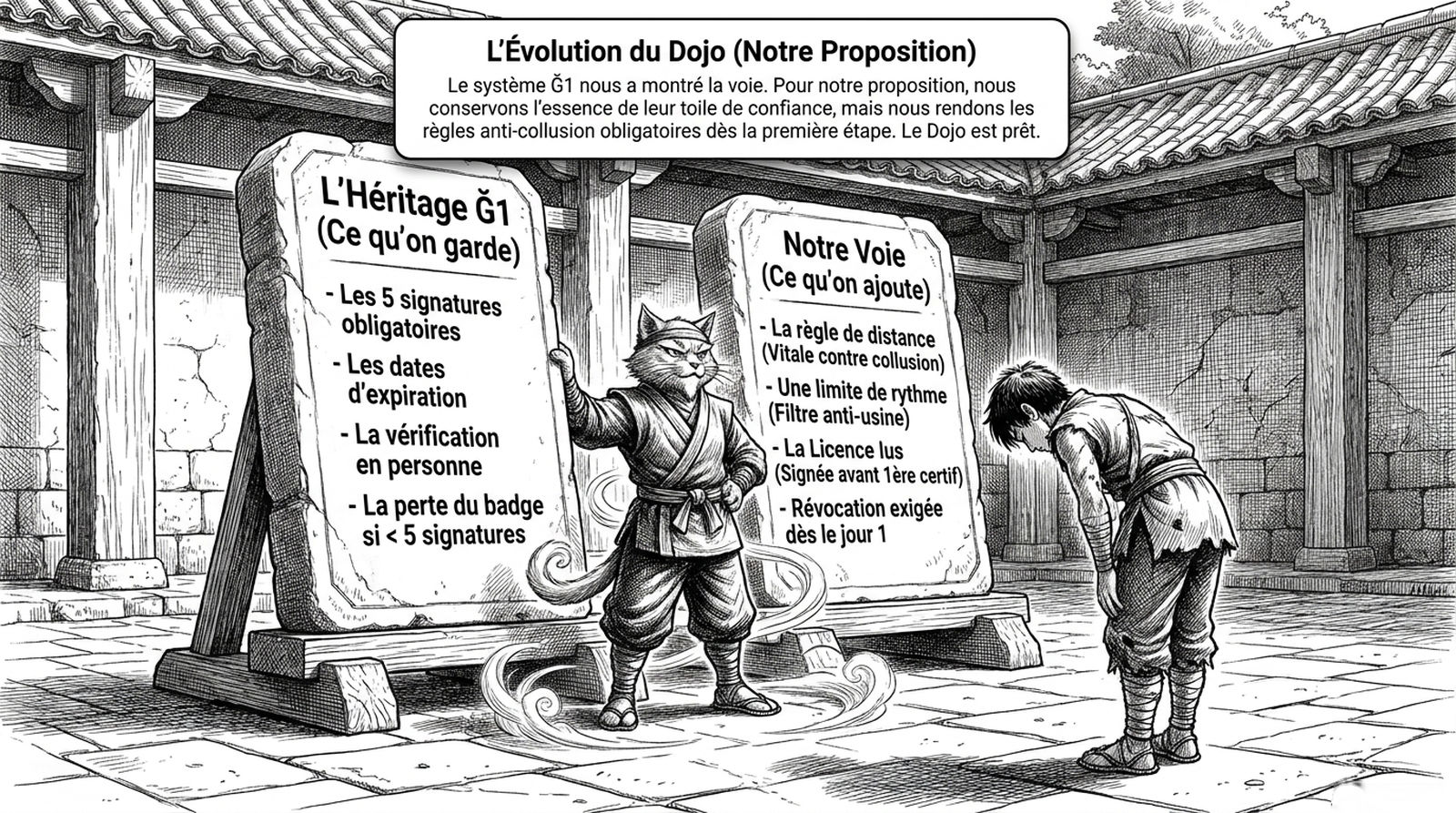 Panel: the evolution of the Dojo — the Ğ1 legacy and our proposal