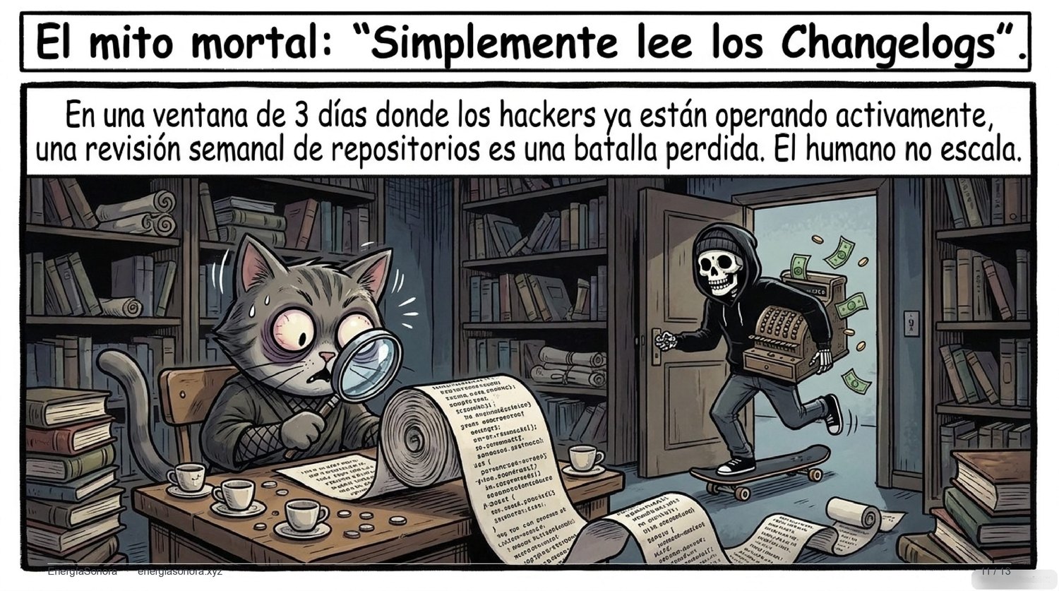 Slide: el mito de leer los changelogs